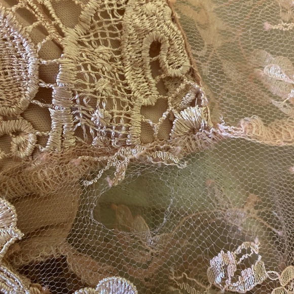 LAST CHANCE Lace Mauve Dress - Picture 4 of 4